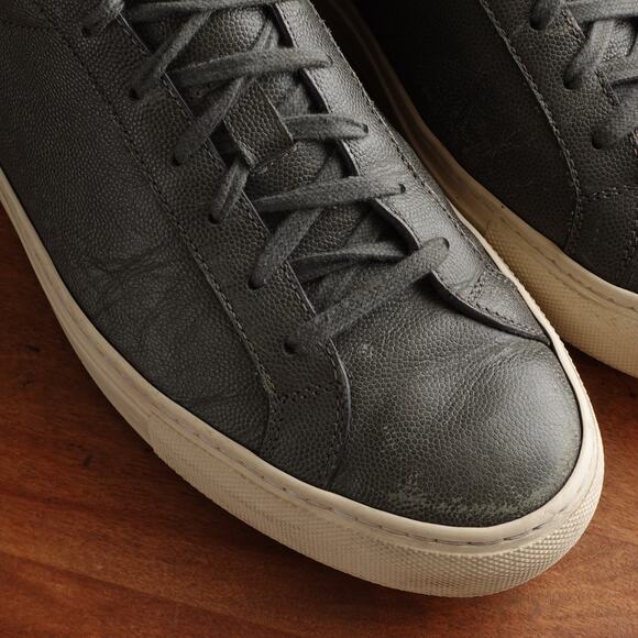 Common Projects Sneakers Mens SZ EU 41 US 8 Gray Original Achilles Low Leather - Picture 4 of 16